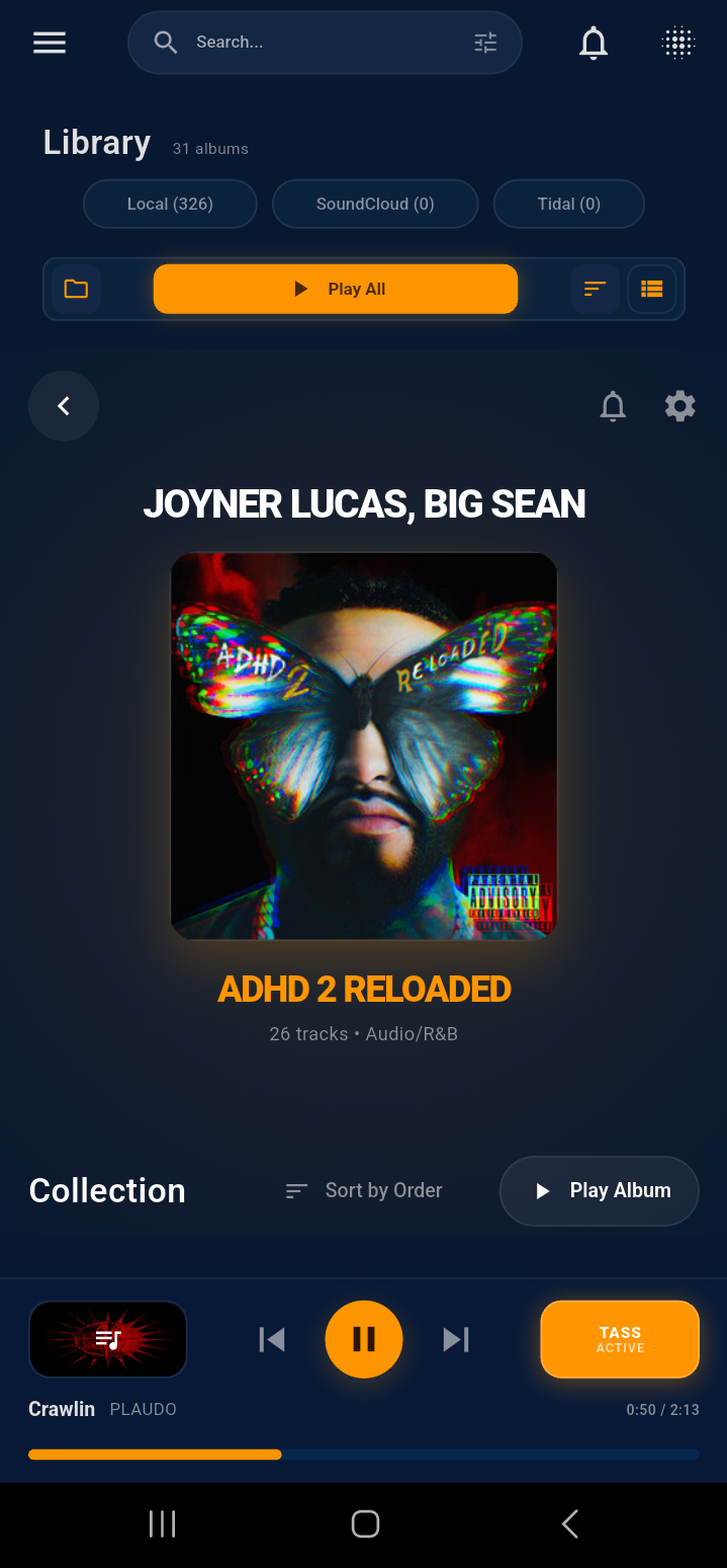 Album Page Mobile