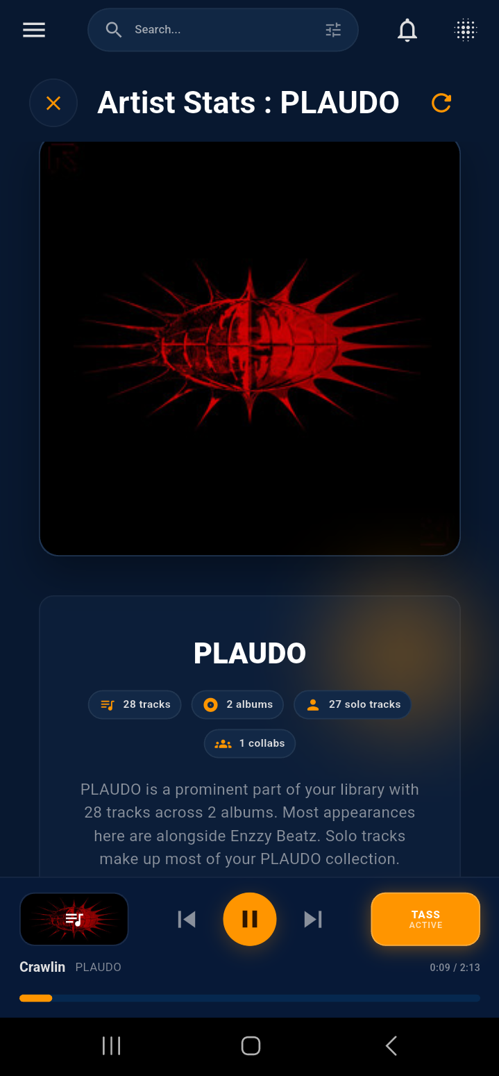 Artist Stats Mobile