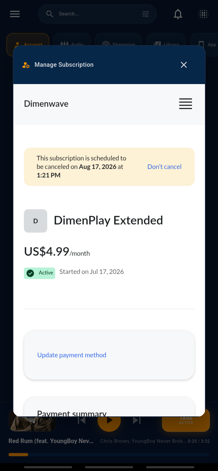 Payment Successful Mobile