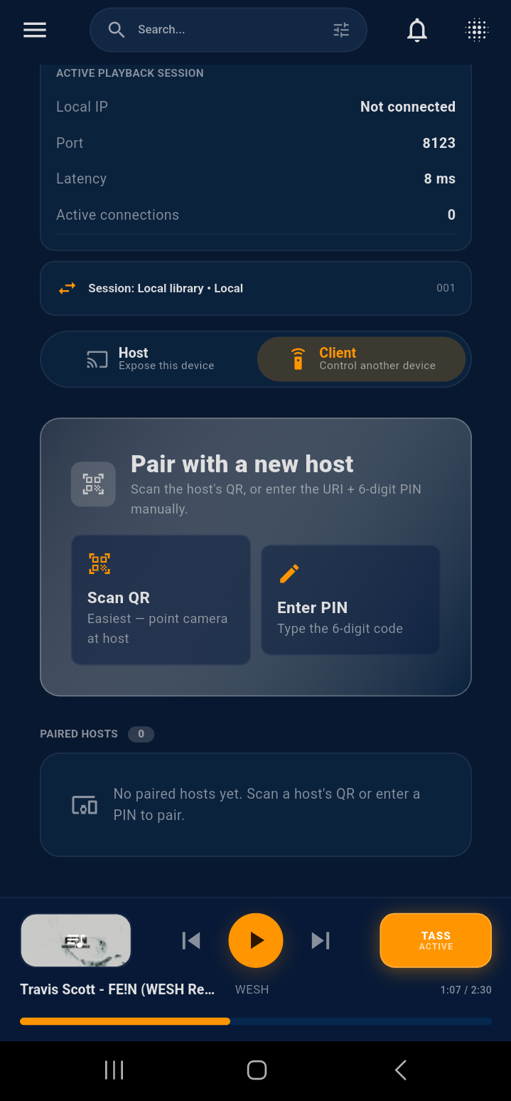 Quick Sync Start Mobile