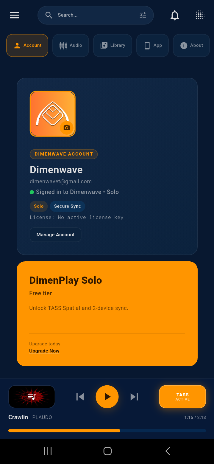 Solo Entitlements Mobile