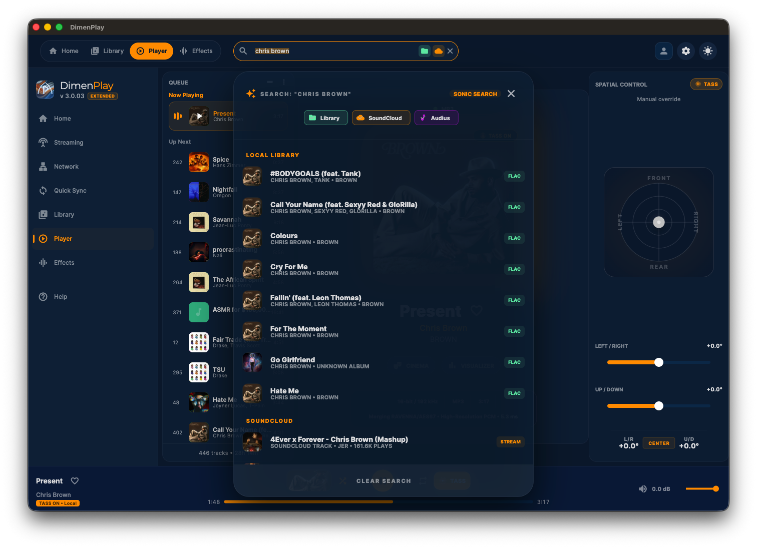 Sonic Search Desktop Interface